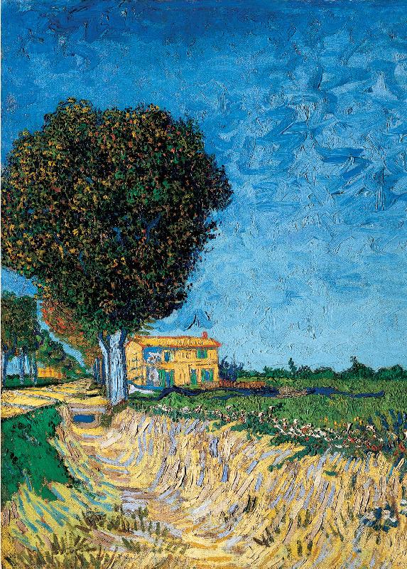 Vincent Van Gogh Avenue bij Arles china oil painting image